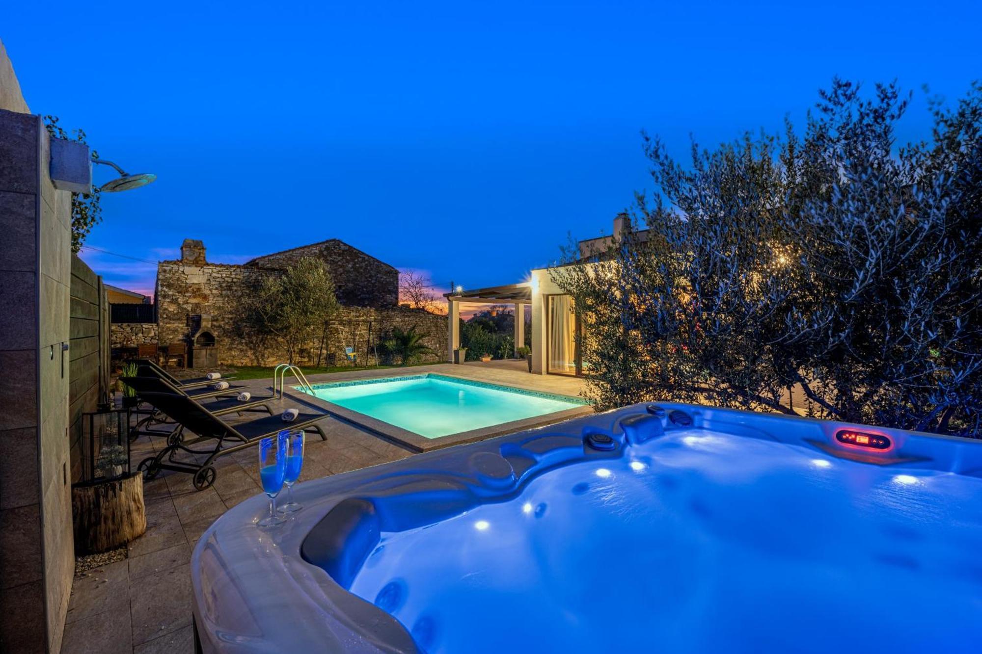 Bobo Family House With Pool Villa Vodnjan Exterior foto